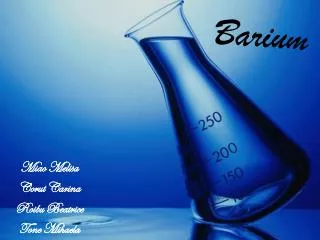 barium