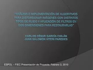 espol fiec presentaci n de proyecto febrero 3 2010
