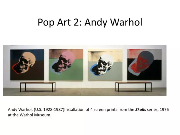 pop art 2 andy warhol