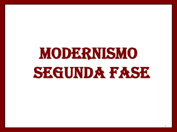 Lista de Exercícios sobre a segunda fase do Modernismo no Brasil