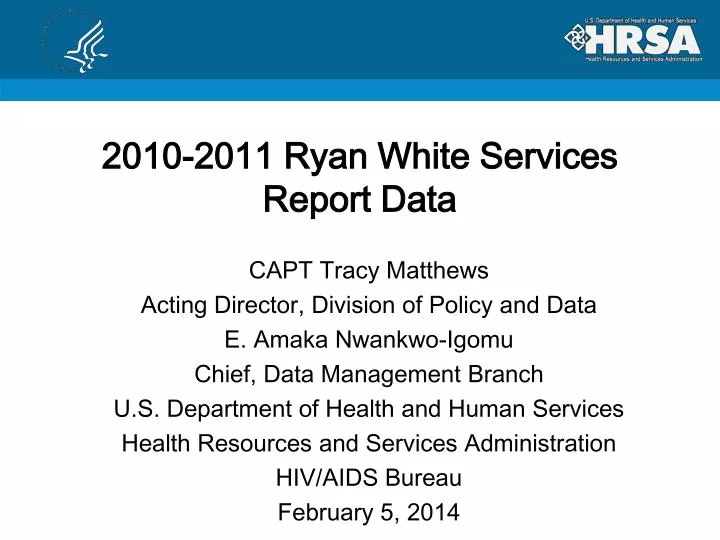 2010 2011 ryan white services report data