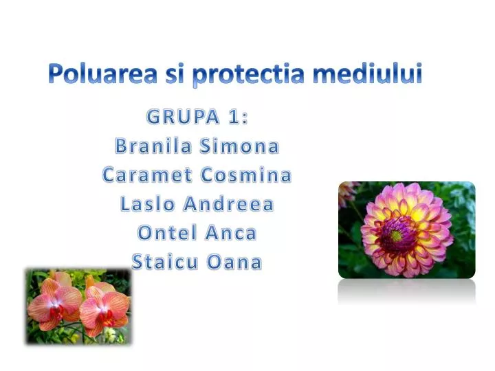 poluarea si protectia mediului