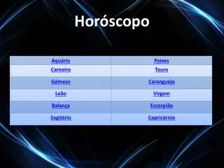 hor scopo