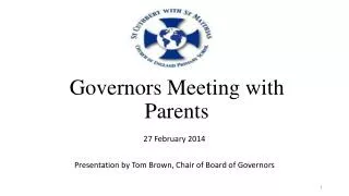 Governors Meeting with Parents