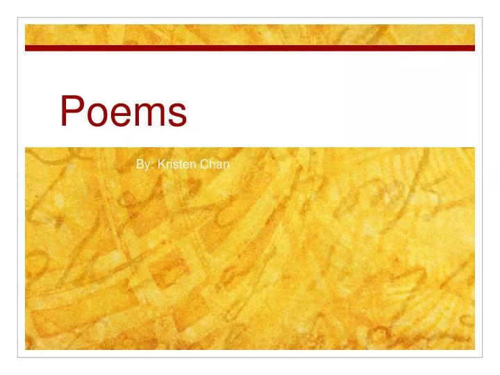 poems