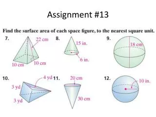 assignment 13