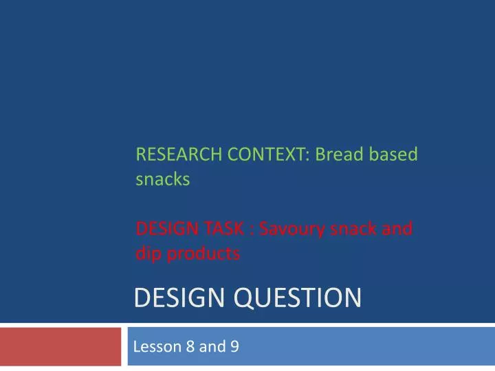 design question