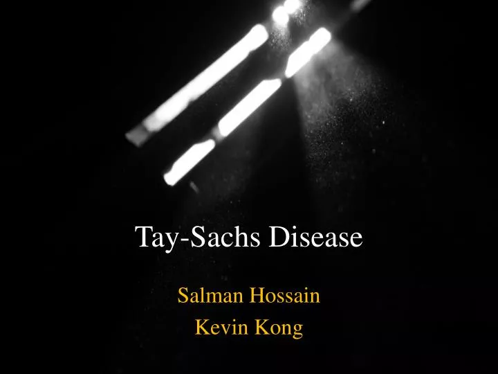 tay sachs disease