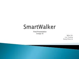 SmartWalker