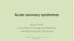 Acute coronary syndromes - slide 1