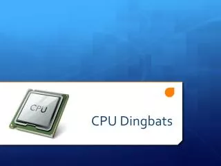 CPU Dingbats