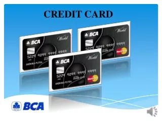 credit card