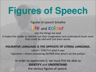 Figures of Speech