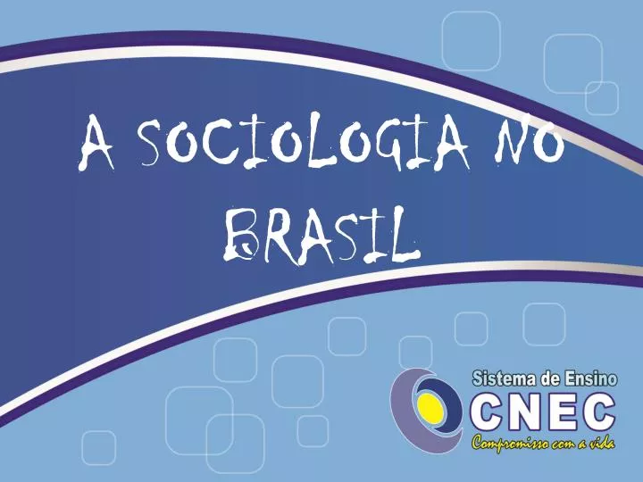 a sociologia no brasil