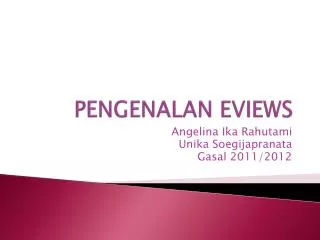 pengenalan eviews