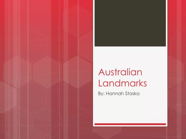 australian landmarks
