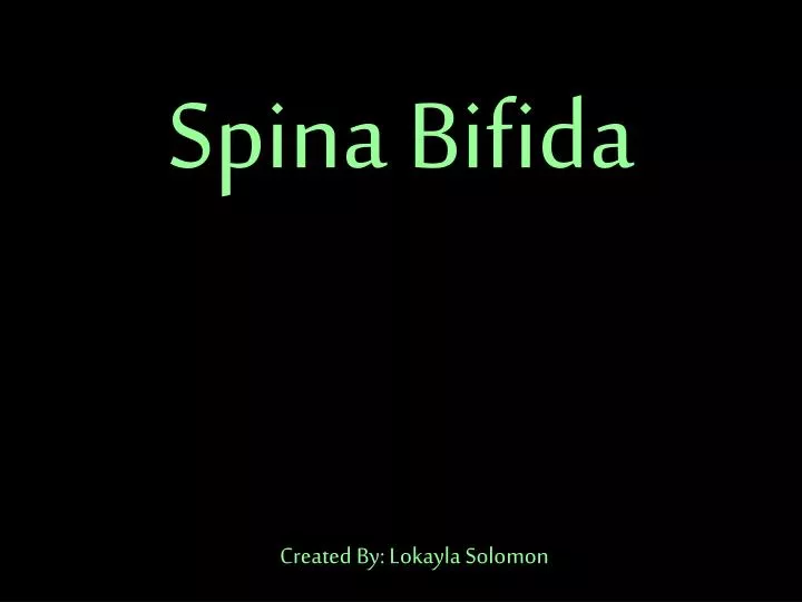 spina bifida