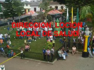 direccion locion local de salud