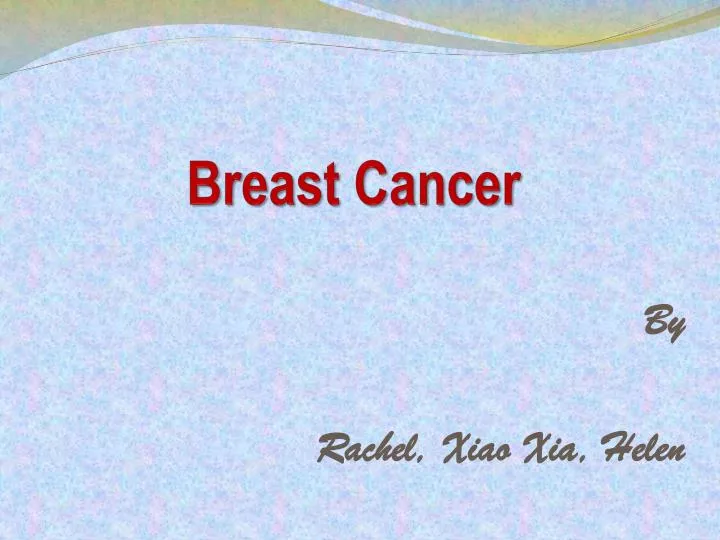 breast cancer