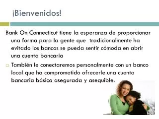 bienvenidos