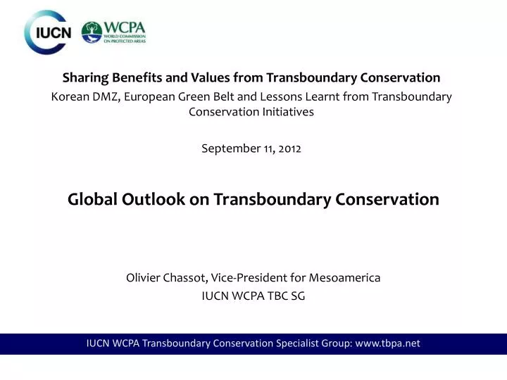 global outlook on transboundary conservation