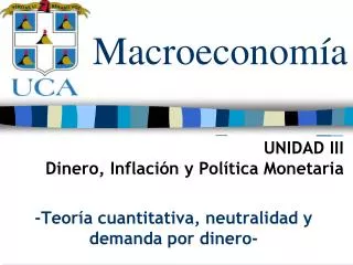 macroeconom a