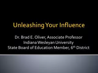 Unleashing Your Influence