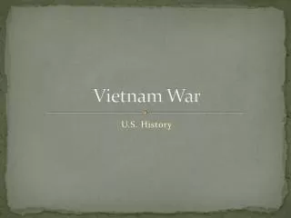 Vietnam War