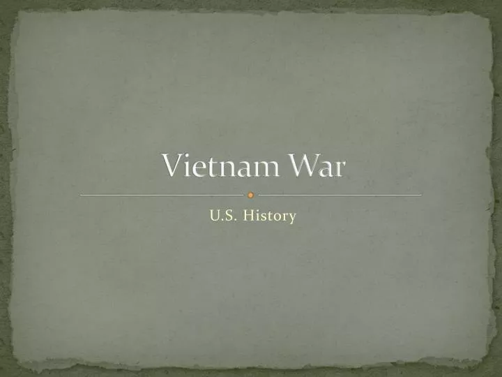 vietnam war