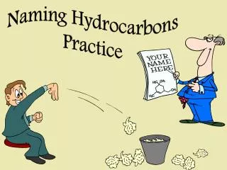 Naming Hydrocarbons Practice