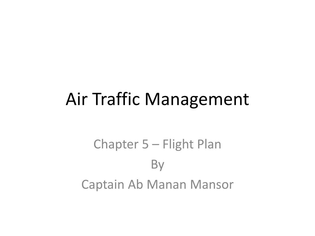 PPT - Air Traffic Management PowerPoint Presentation, free download ...