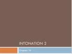 Intonation 2 - slide 1
