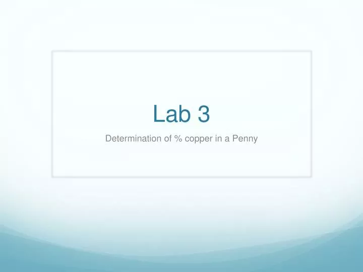 lab 3