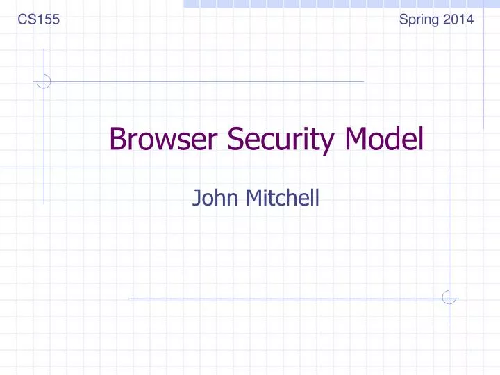 browser security model
