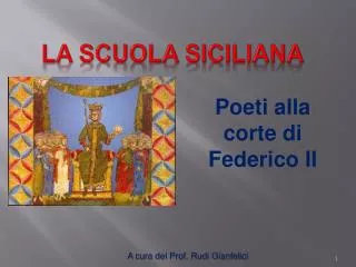 la scuola siciliana