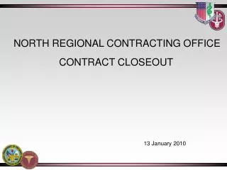 CONTRACT CLOSEOUT