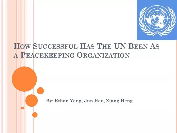 how successful has the un been as a peacekeeping organization