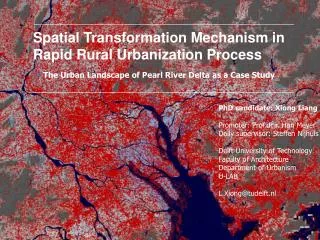 Spatial Transformation Mechanism in Rapid Rural Urbanization Process