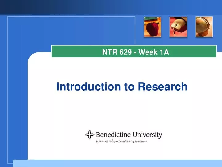 introduction to research