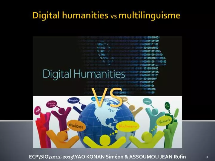 digital humanities vs multilinguisme