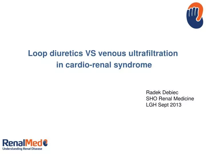 loop diuretics vs venous ultrafiltration in cardio renal syndrome