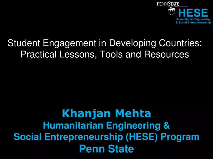 student engagement in developing countries practical lessons tools and resources