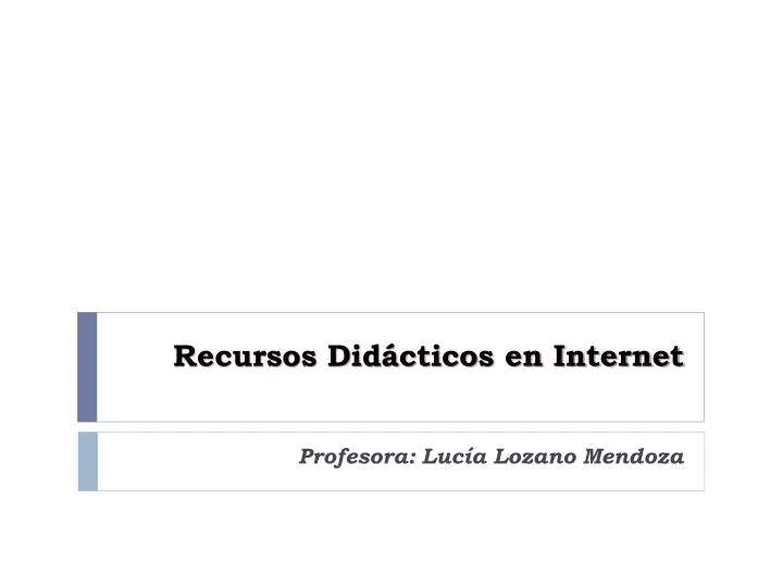 recursos did cticos en internet