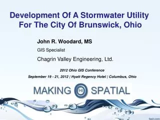 Development Of A Stormwater Utility For The City Of Brunswick, Ohio