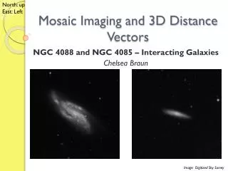 Mosaic Imaging and 3D Distance Vectors