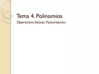 tema 4 polinomios