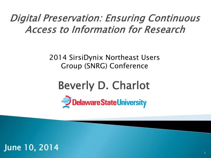 digital preservation ensuring continuous access to information for research