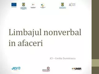 limbajul nonverbal in afaceri