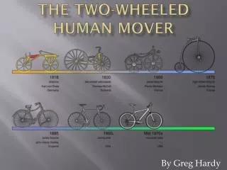 The Two-Wheeled Human Mover