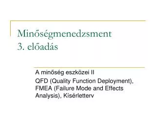 min s gmenedzsment 3 el ad s